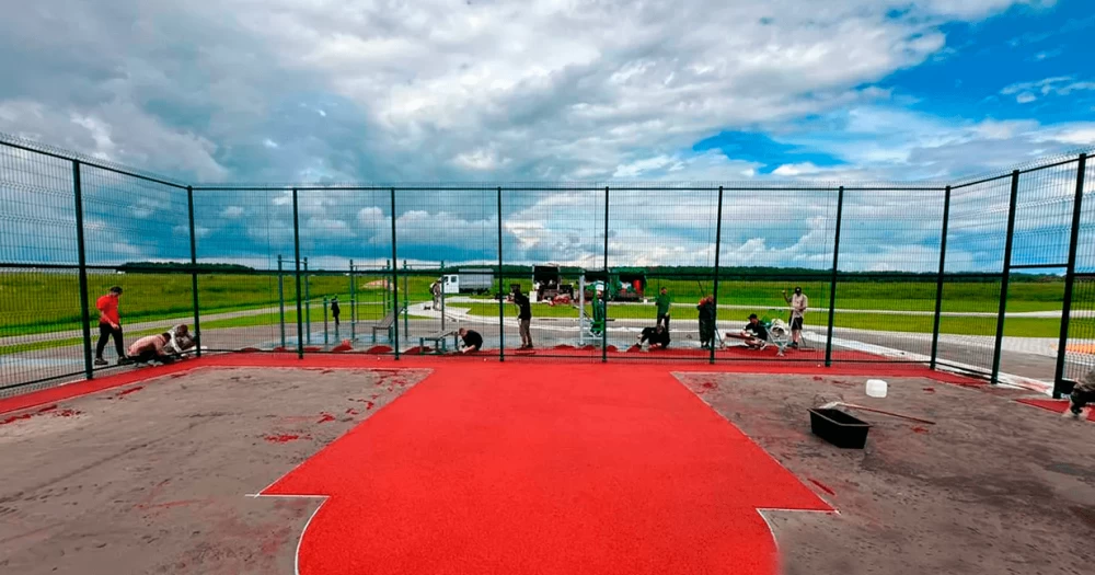 Новости о посёлке В поселке строится стадион