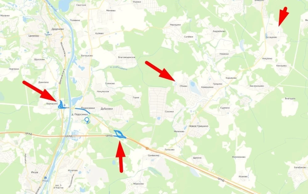 Новости о посёлке Рядом с поселком строятся дорожные развязки