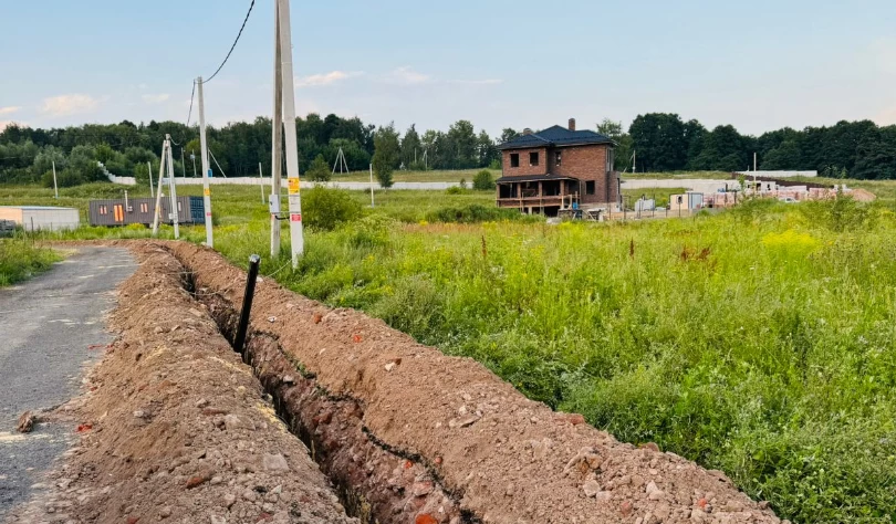 Новости о посёлке В поселке началось подведение газа