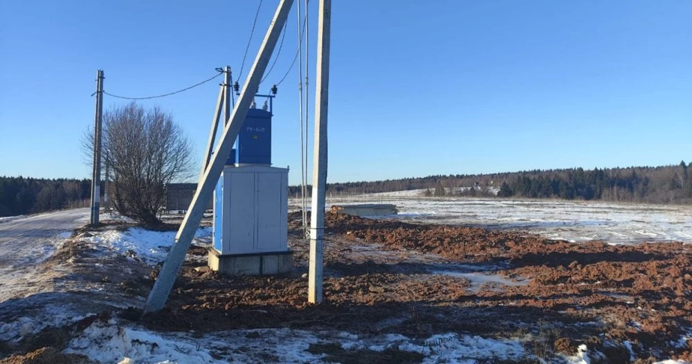 Новости о посёлке В поселке установлена трансформаторная подстанция