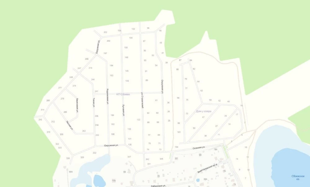 Новости о посёлке Улицы в Сбоево получили название 