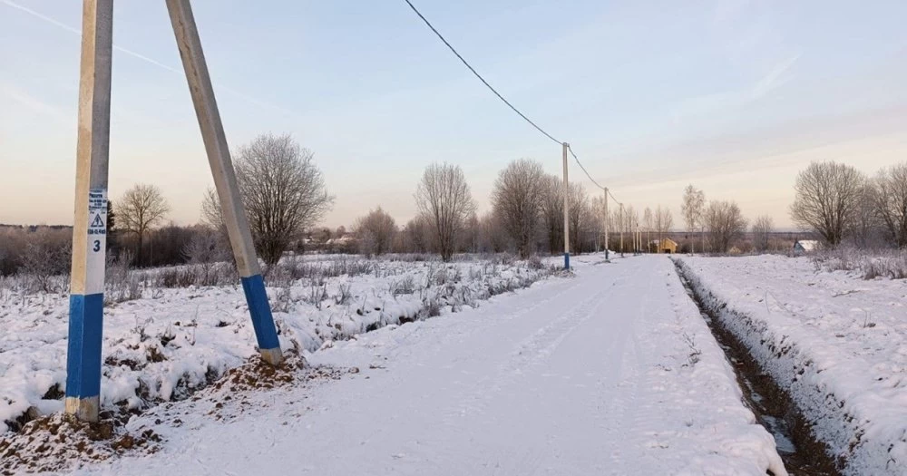 Новости о посёлке В Коськово начался монтаж ЛЭП