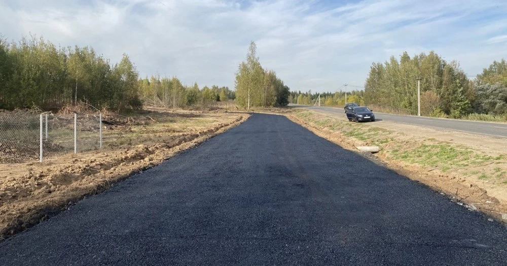 Новости о посёлке В промпарке заасфальтированы дороги