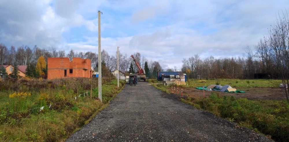 Новости о посёлке В поселке началось строительство ЛЭП