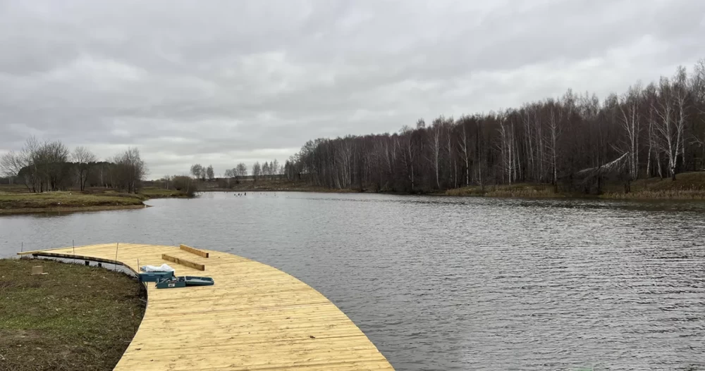 Новости о посёлке В Грибоедово смонтировали пирс