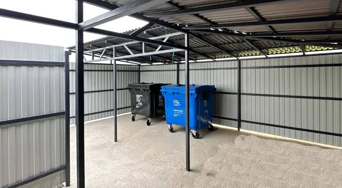 Новости о посёлке Рядом с поселком введена в эксплуатацию контейнерная площадка