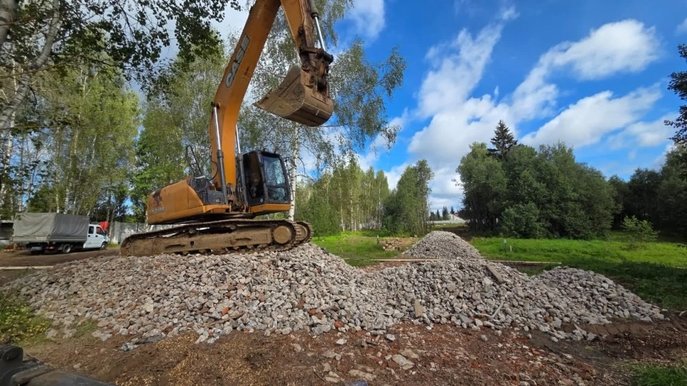 Новости о посёлке В Каретном ряду началось строительство дорог