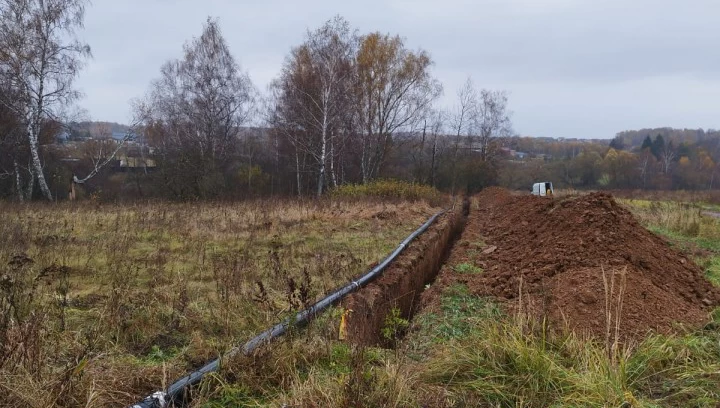 Новости о посёлке В поселке началась прокладка газопровода