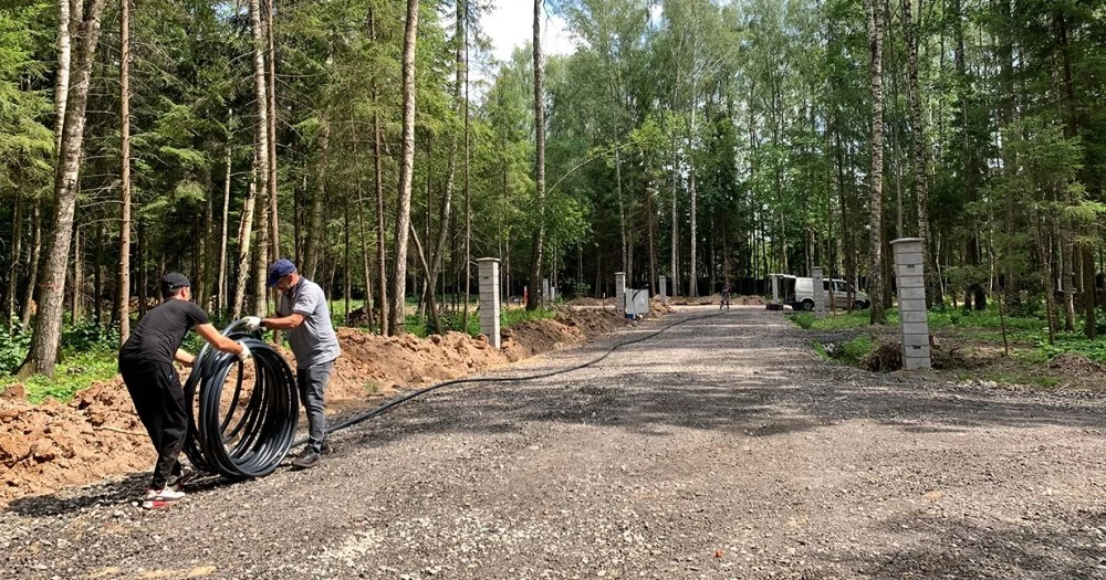 Новости о посёлке Работы по электрификации в поселке