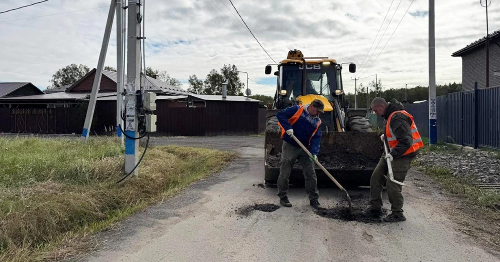 Новости о посёлке В поселке отремонтировали дороги
