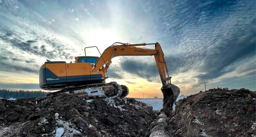 Новости о посёлке В Растуново ИЖС строят дренажную систему