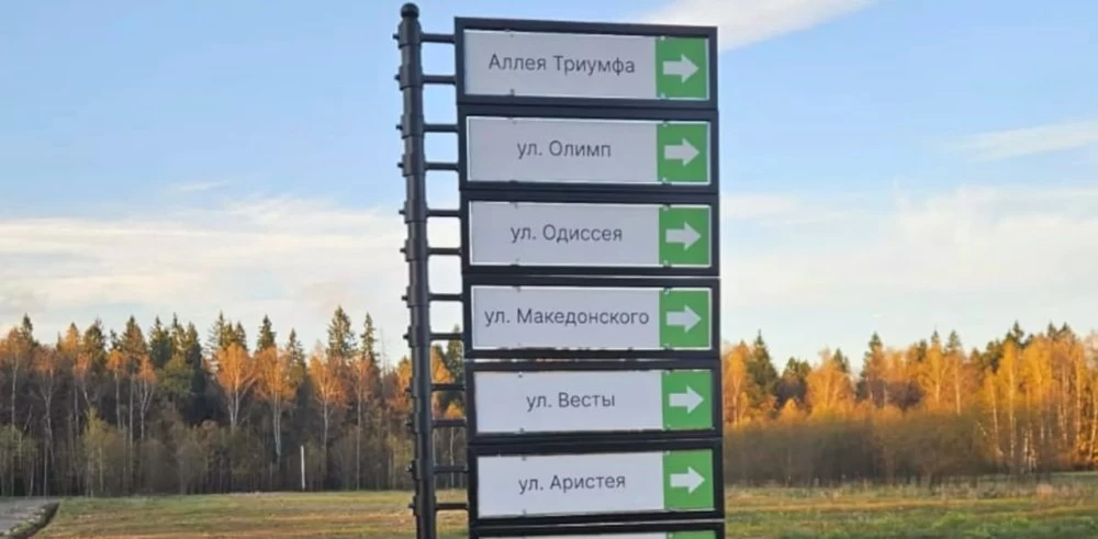 Новости о посёлке В поселке появились улицы! 