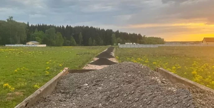 Новости о посёлке В поселке продолжается дорожное строительство