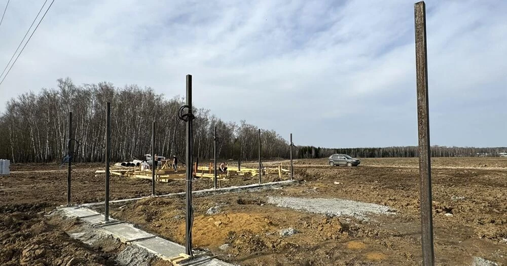 Новости о посёлке Начинается строительство забора