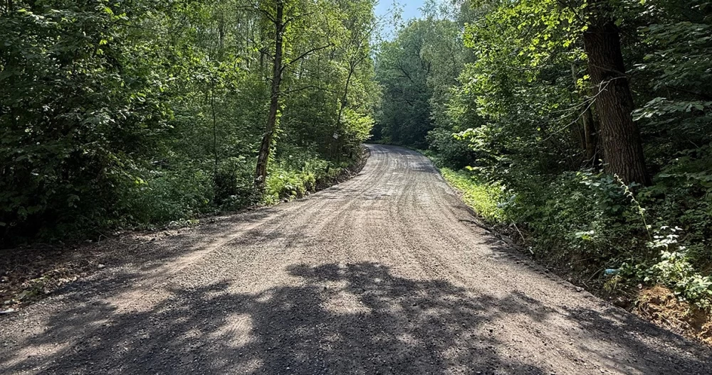 Новости о посёлке Достраивается подъездная дорога к КП Мирный