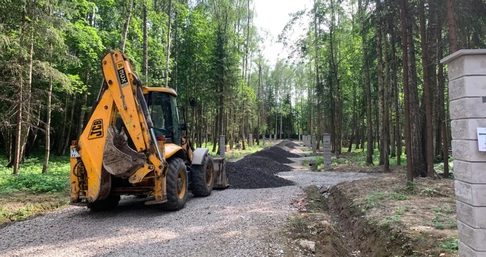 Новости о посёлке Завершающий этап дорожного строительства