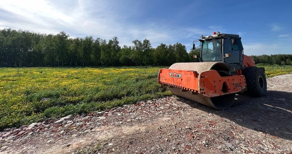 Новости о посёлке Дорожное строительство продолжается