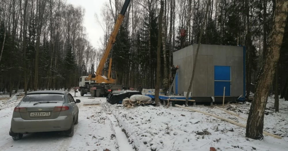 Новости о посёлке В поселке началось строительство КПП
