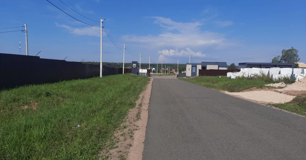 Новости о посёлке Отремонтирована подъездная дорога к поселку 