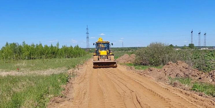 Новости о посёлке В поселке началось строительство дорог